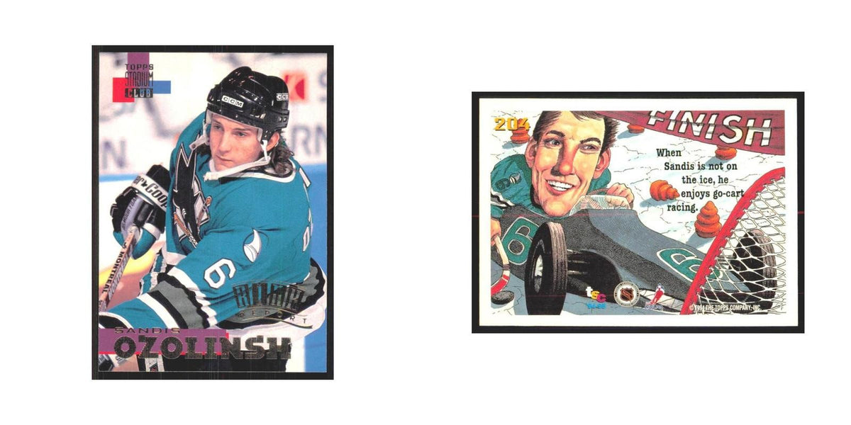 1994 Stadium Club Sandis Ozolinsh Los Angeles Sharks #204