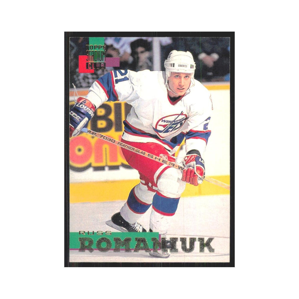 1994 Stadium Club Russ Romaniuk Winnipeg Jets #260