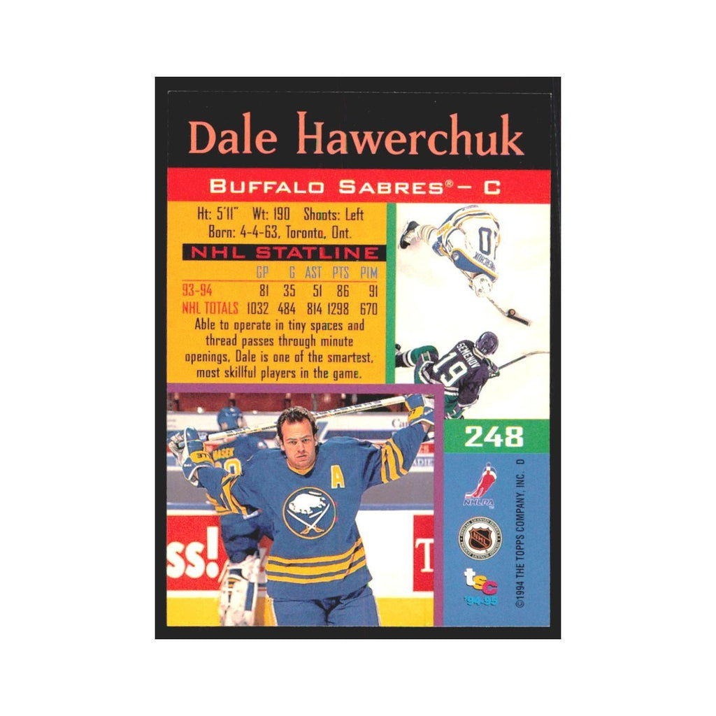 1994 Stadium Club Dale Hawerchuk Buffalo Sabres #248