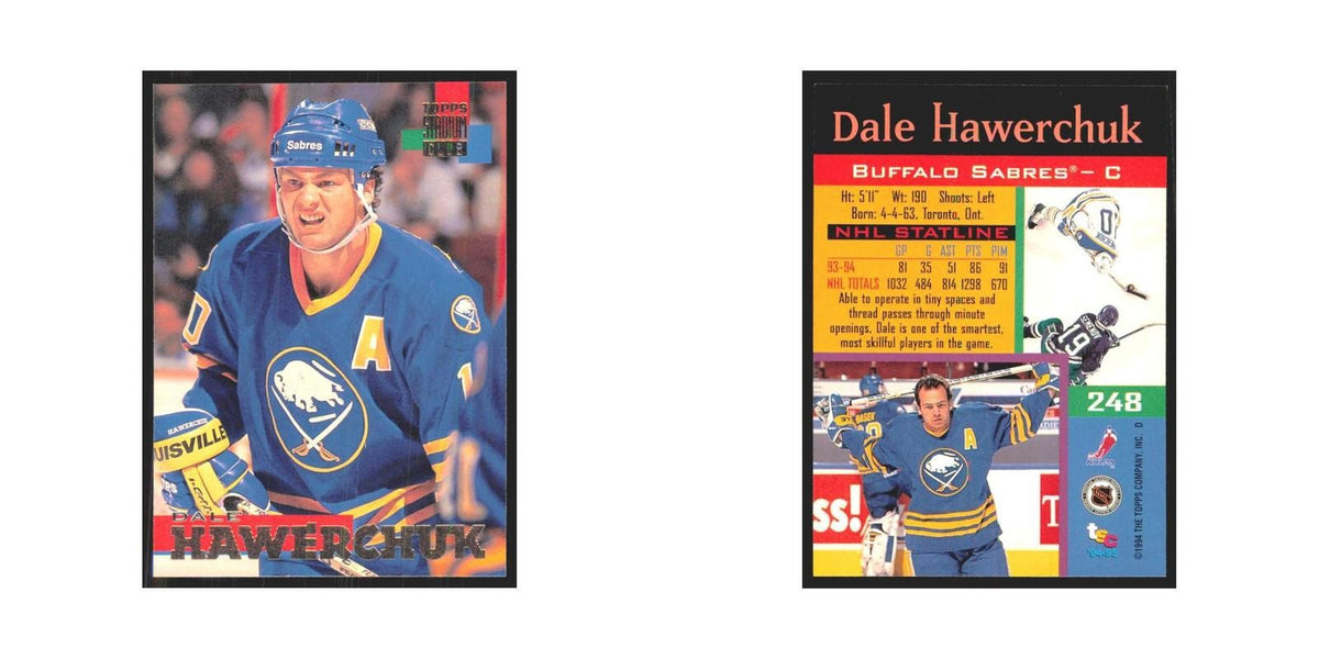 1994 Stadium Club Dale Hawerchuk Buffalo Sabres #248