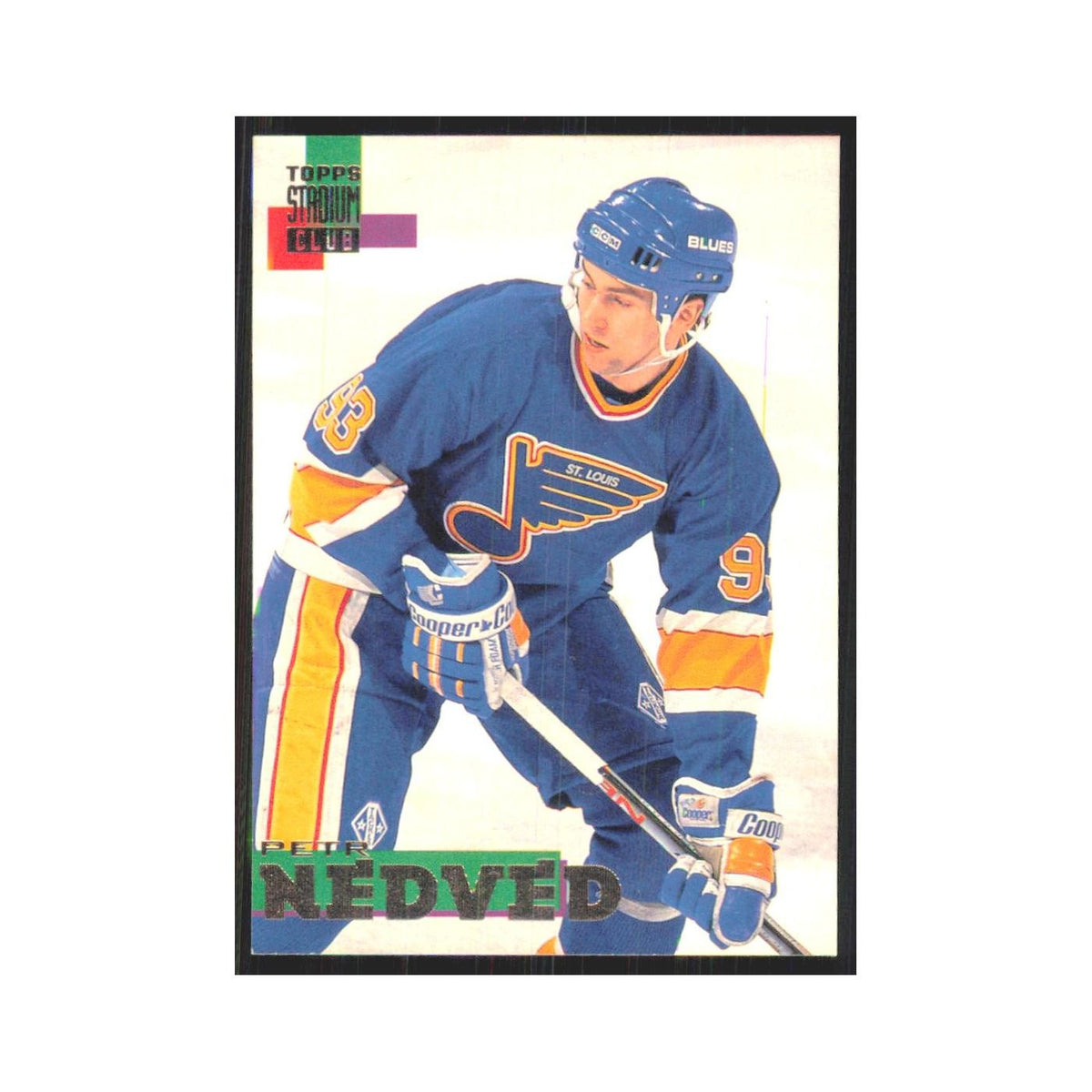 1994 Stadium Club Petr Nedved St. Louis Blues #205