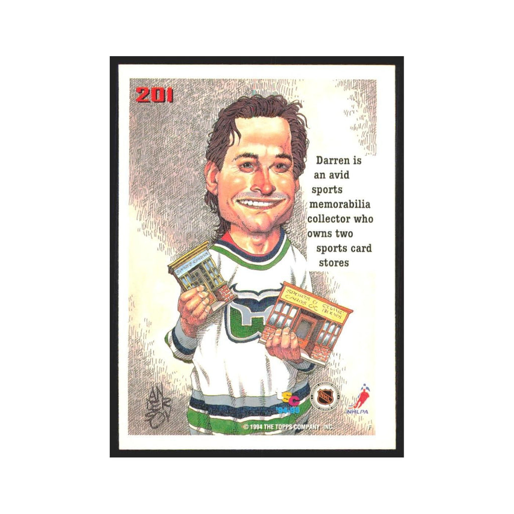 1994 Stadium Club Darren Turcotte Hartford Whalers #201
