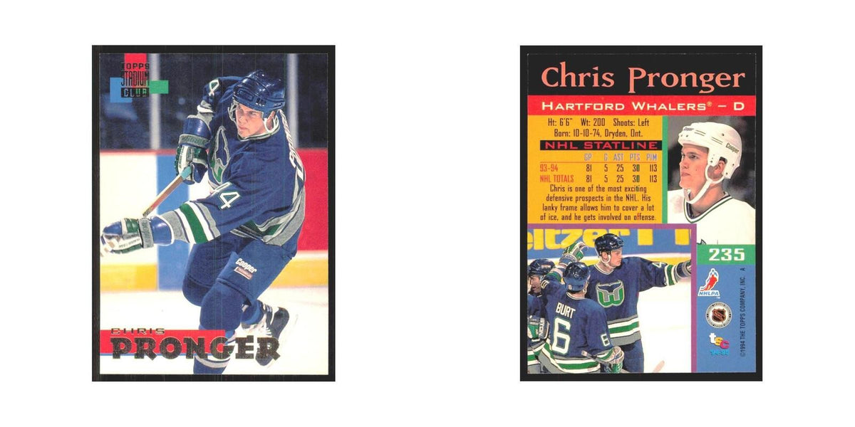 1994 Stadium Club Chris Pronger Hartford Whalers #235