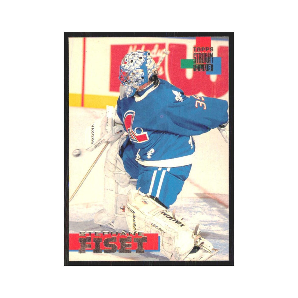 1994 Stadium Club Stephane Fiset Quebec Nordiques #246