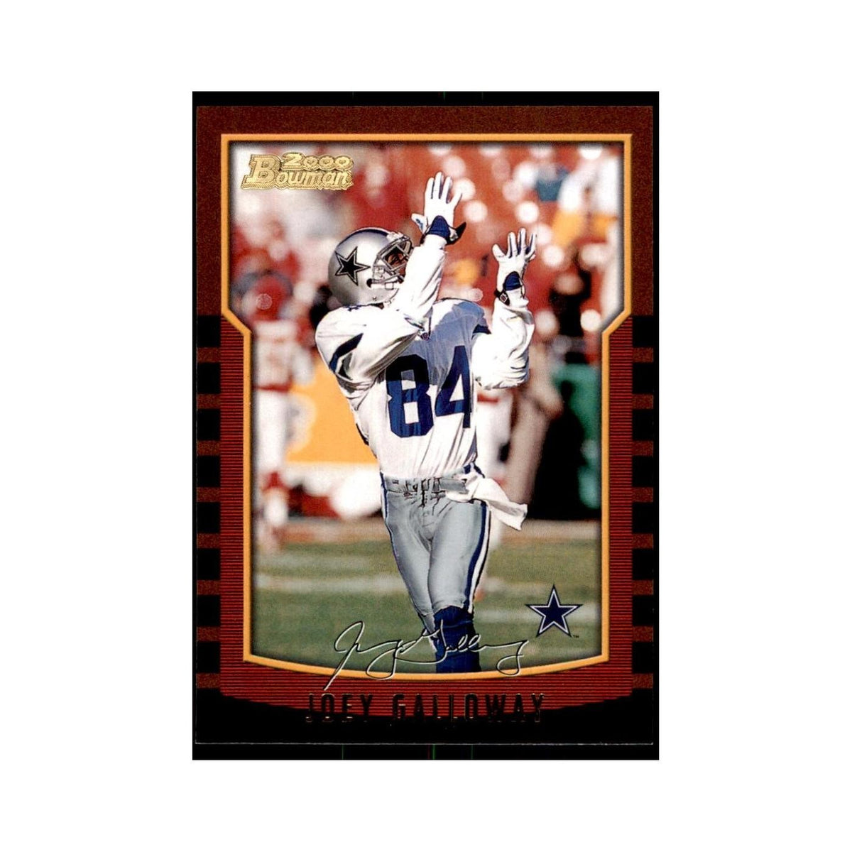 2000 Bowman Joey Galloway Football Cards #5.0