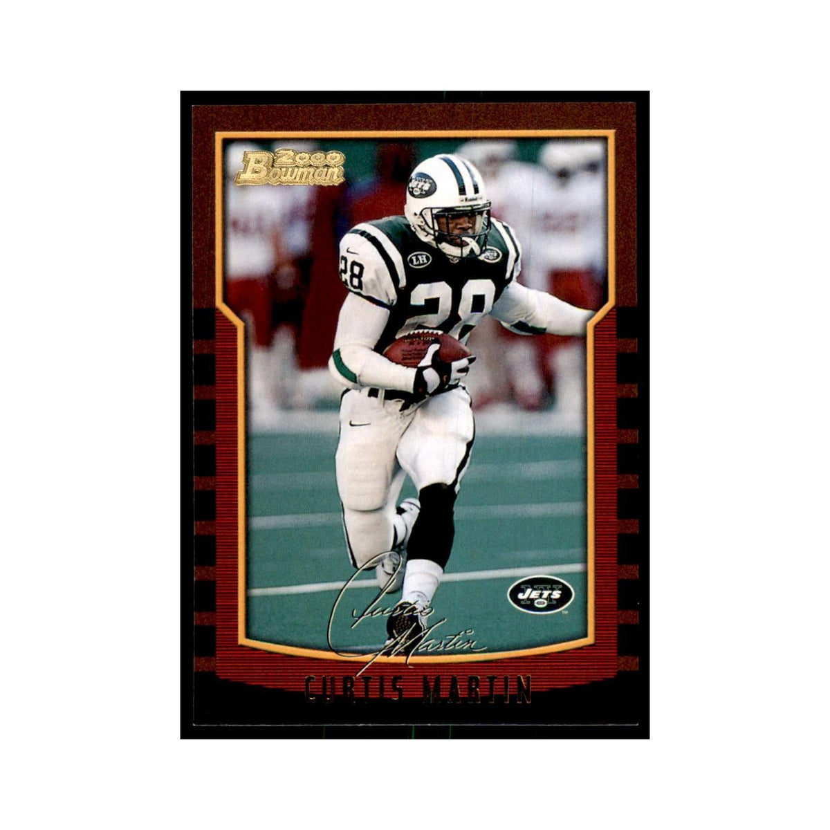 2000 Bowman Curtis Martin Football Cards #79.0
