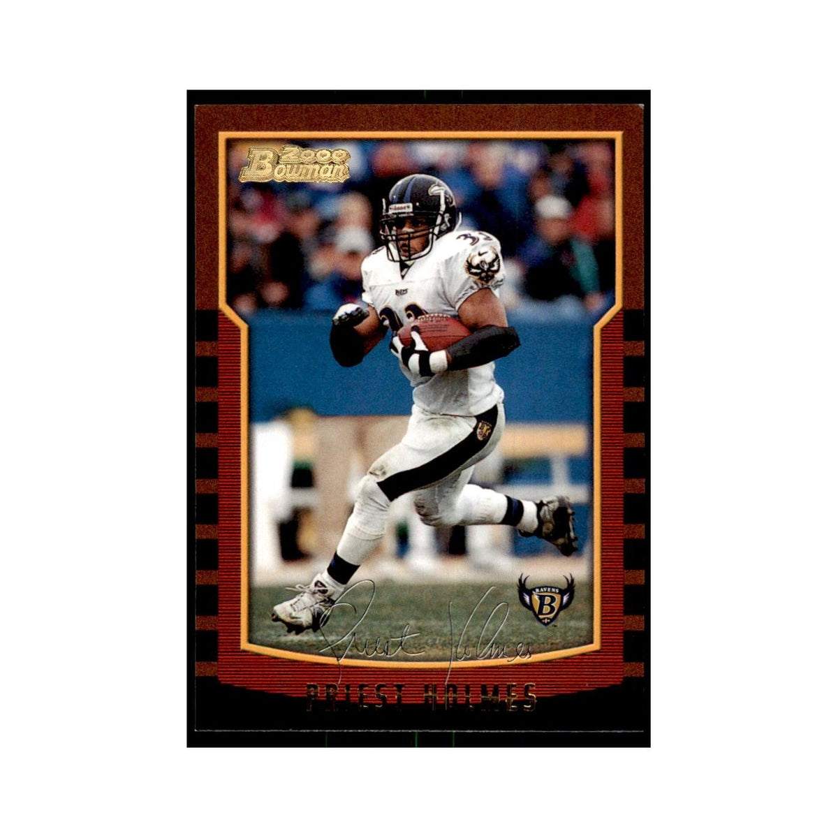 2000 Bowman Priest Holmes Football Cards #95.0