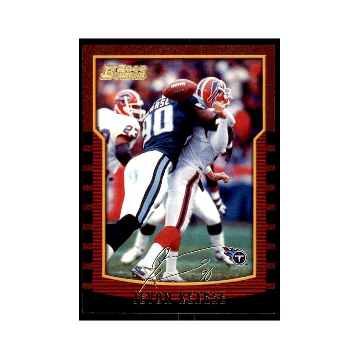 2000 Bowman Jevon Kearse Football Cards #99.0