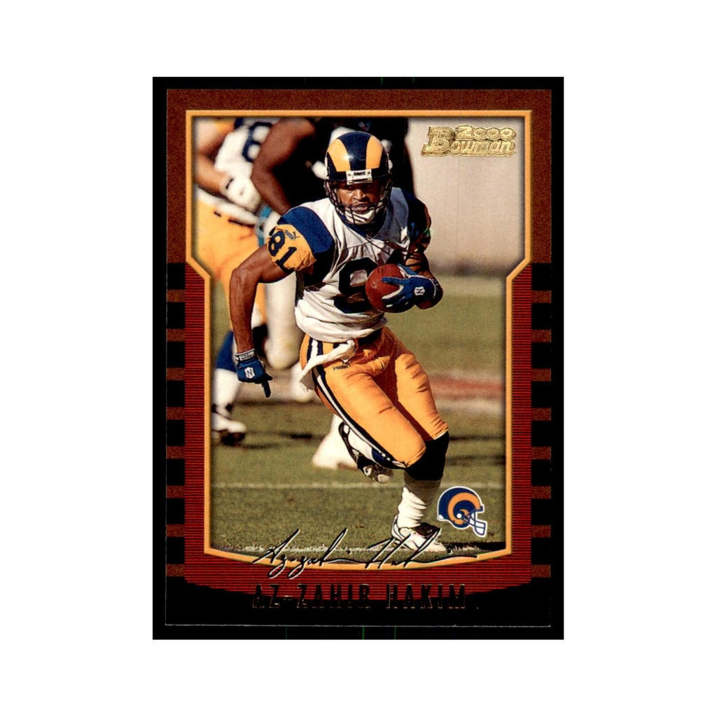2000 Bowman Az-Zahir Hakim Football Cards #101.0