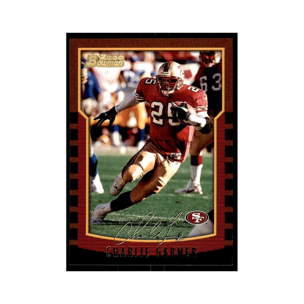 2000 Bowman Charlie Garner Football Cards #85.0