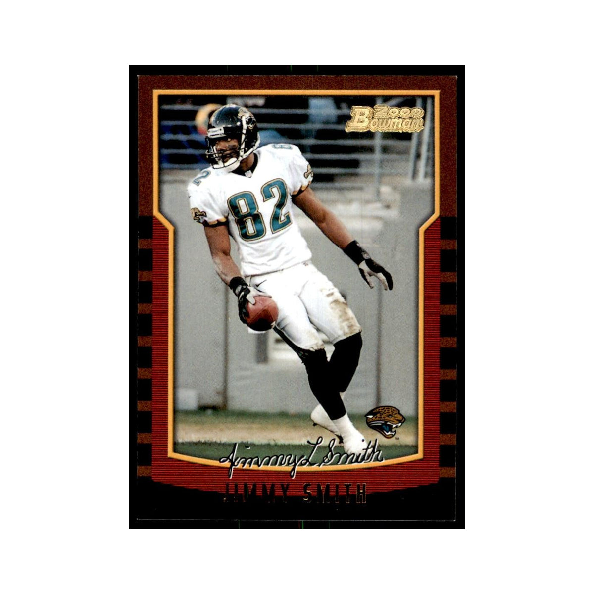 2000 Bowman Jimmy Smith Football Cards #122.0