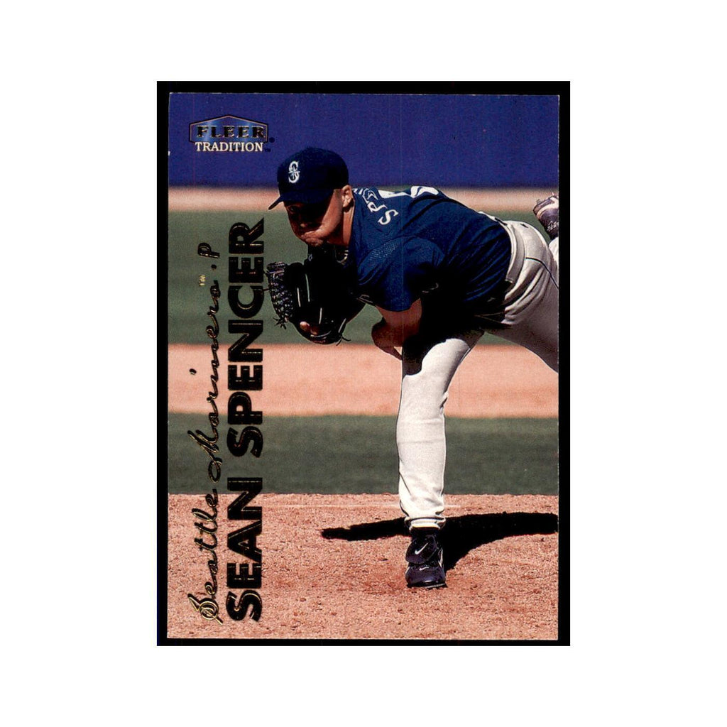 1999 Fleer Tradition Update Sean Spencer Baseball Cards #U-114