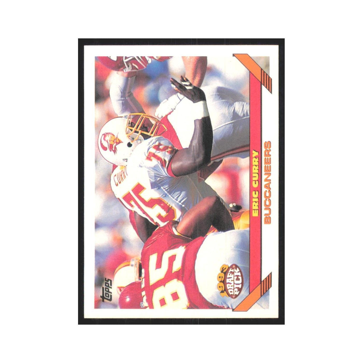 1993 Topps Eric Curry RC Buccaneers #437