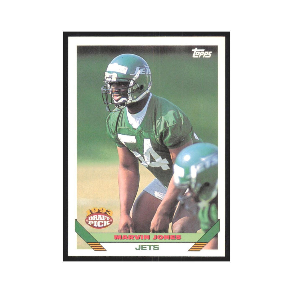 1993 Topps Marvin Jones RC Jets #381