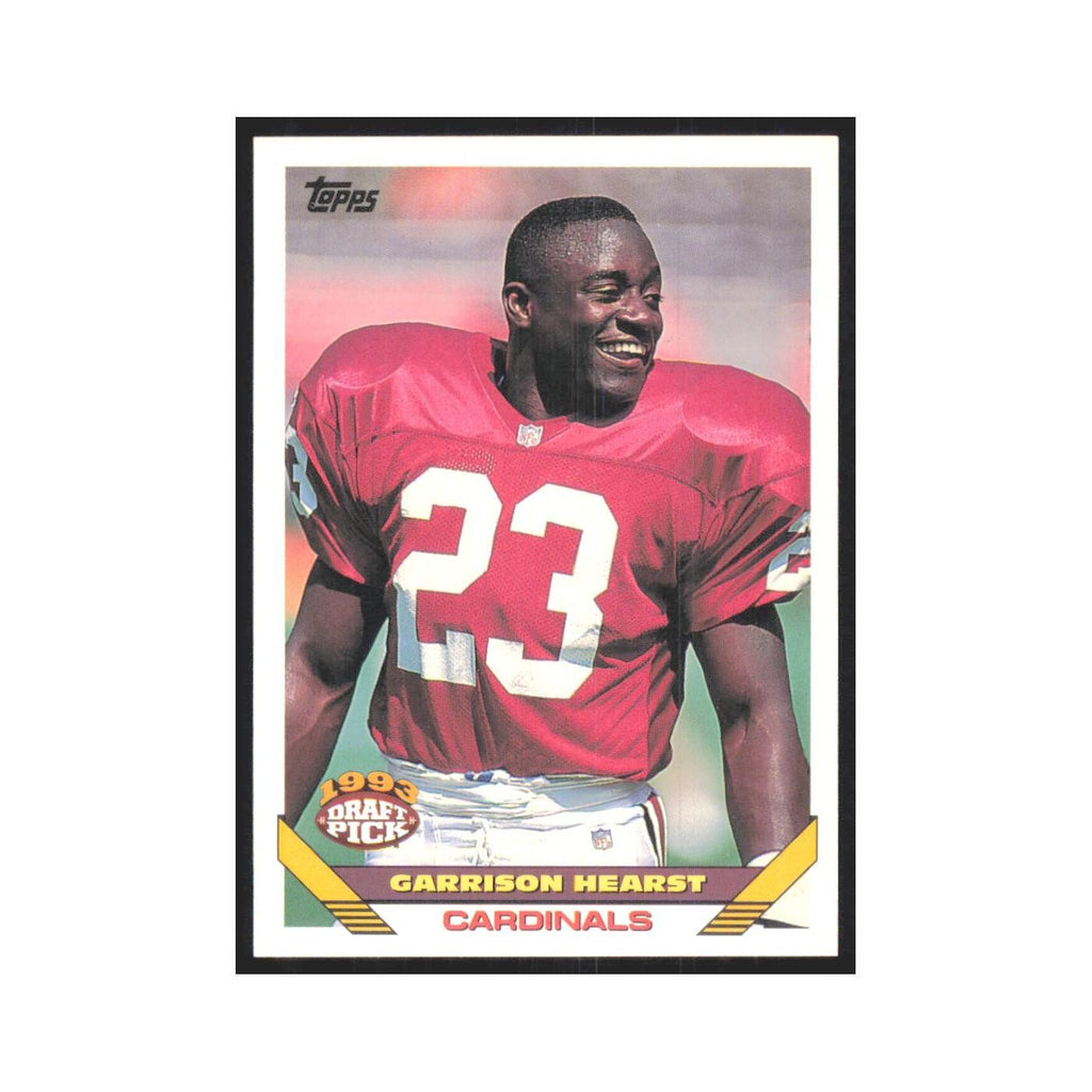 1993 Topps Gold Garrison Hearst RC Phoenix Cardinals #385