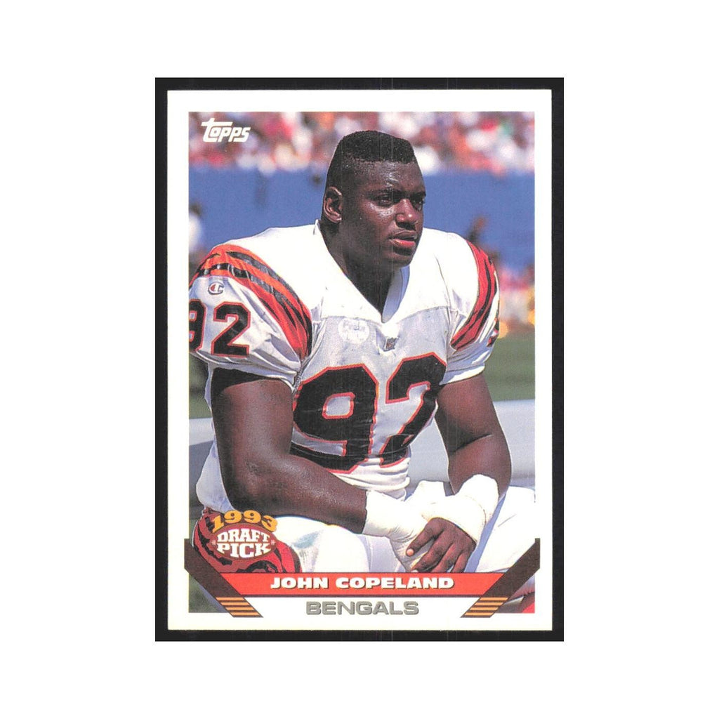 1993 Topps John Copeland RC Bengals #474