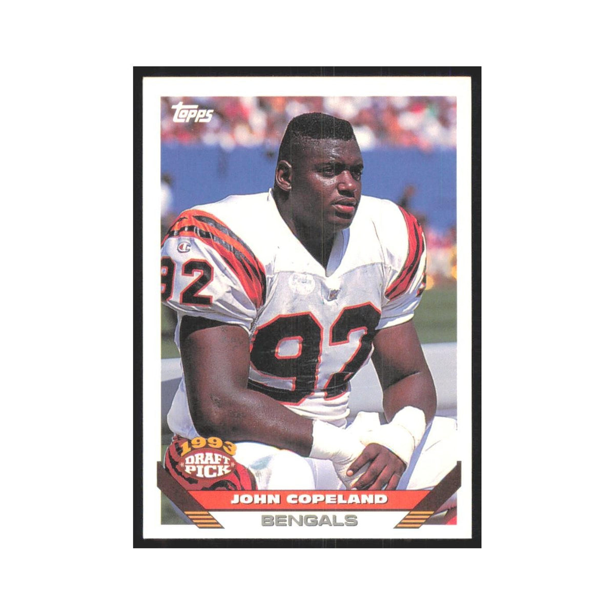 1993 Topps John Copeland RC Bengals #474
