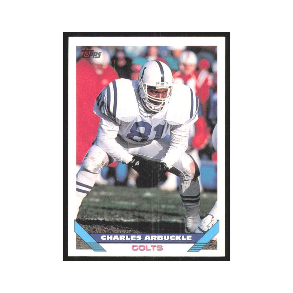 1993 Topps Charles Arbuckle RC Colts #457