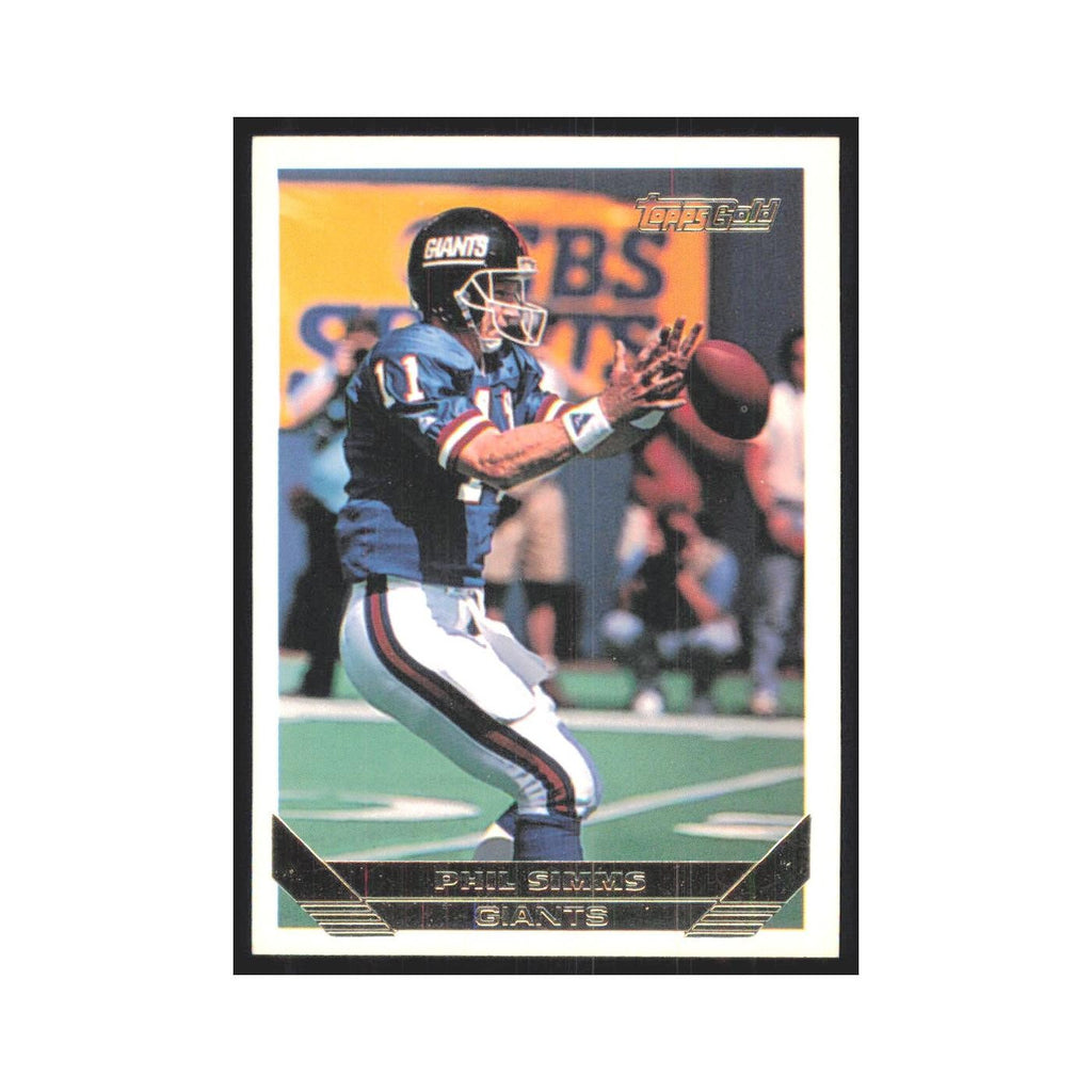 1993 Topps Gold Phil Simms Giants #350
