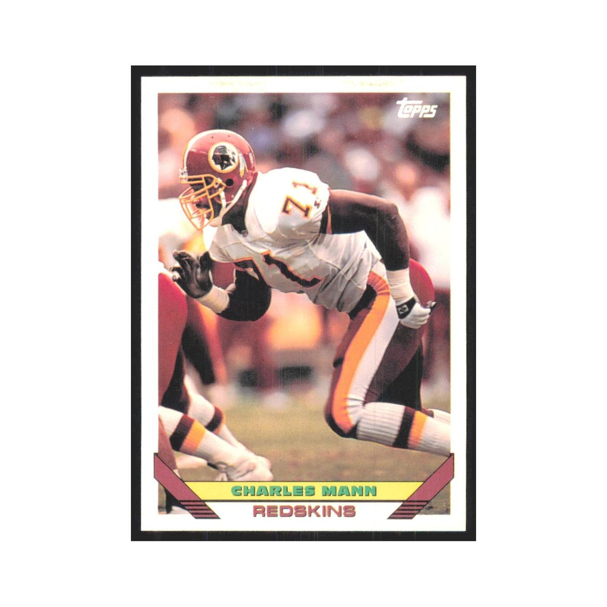 1993 Topps Charles Mann Redskins #363
