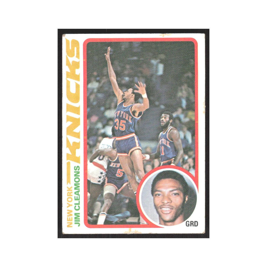 1978 Topps Jim Cleamons Knicks #31