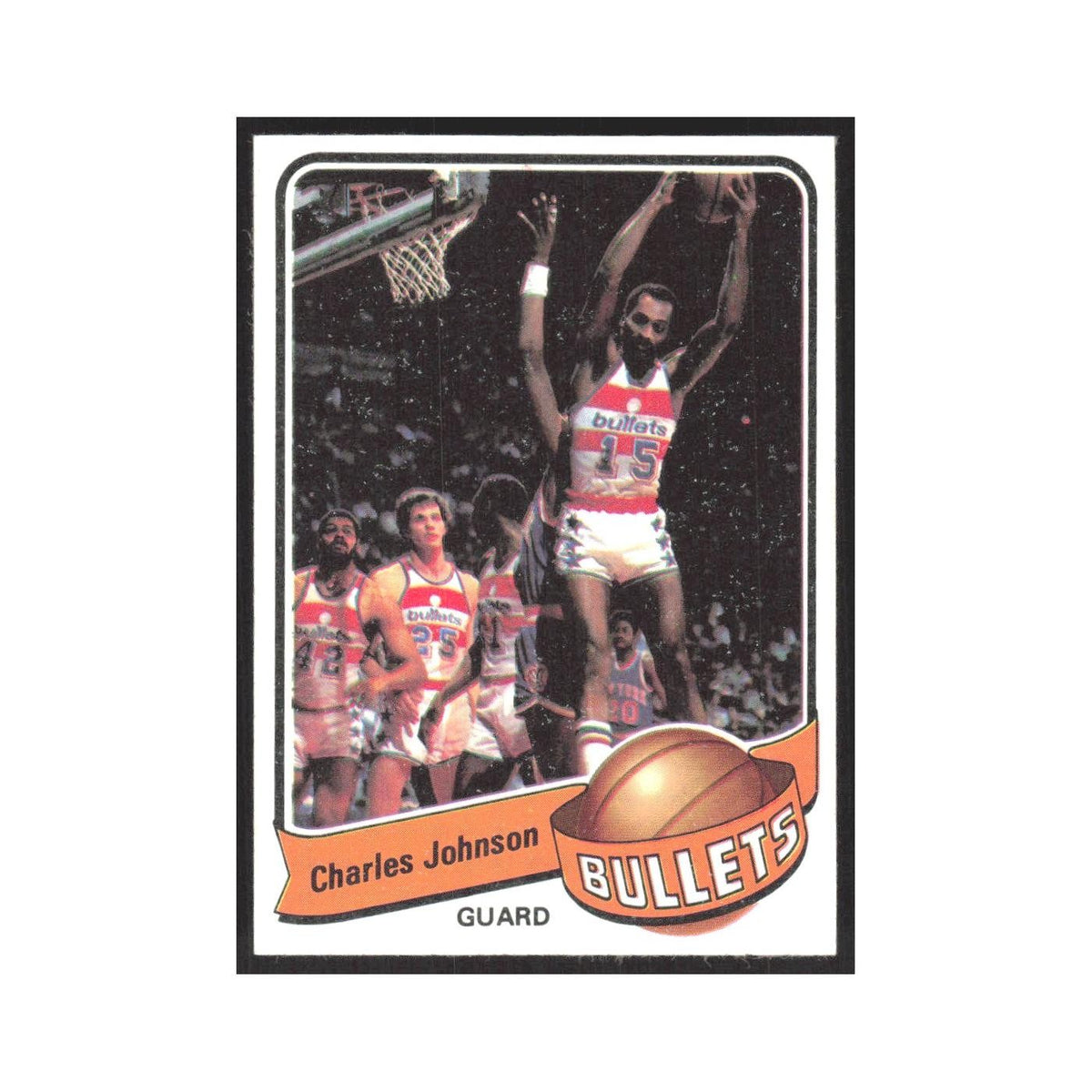1979 Topps Charles Johnson Washington Bullets #116
