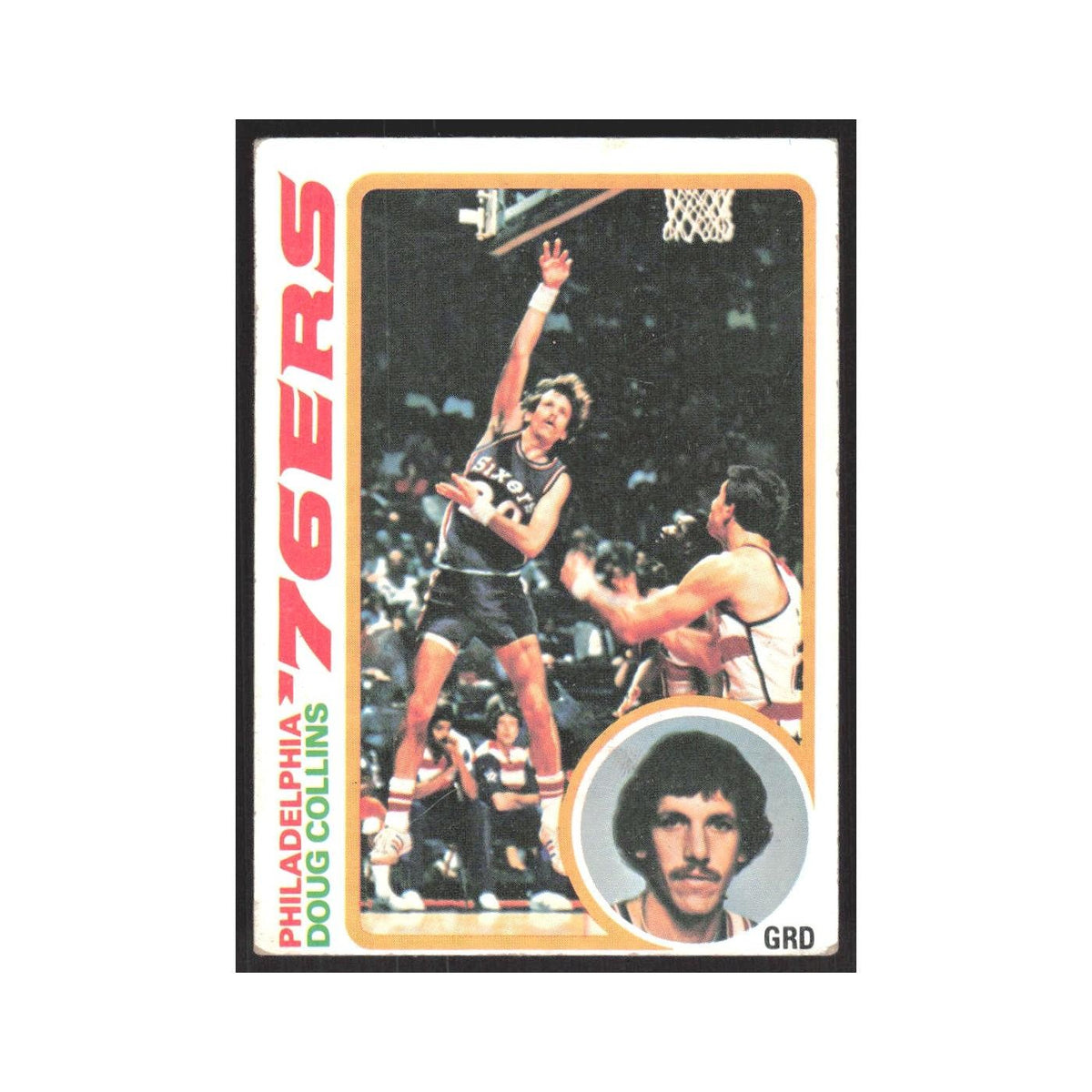 1978 Topps Doug Collins 76ers #2