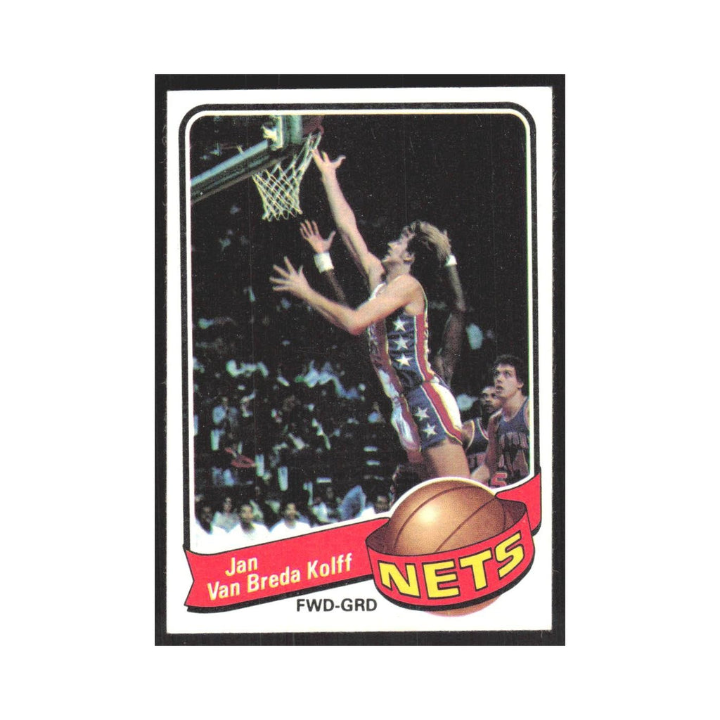 1979 Topps Jan van Breda Kolff Nets #123