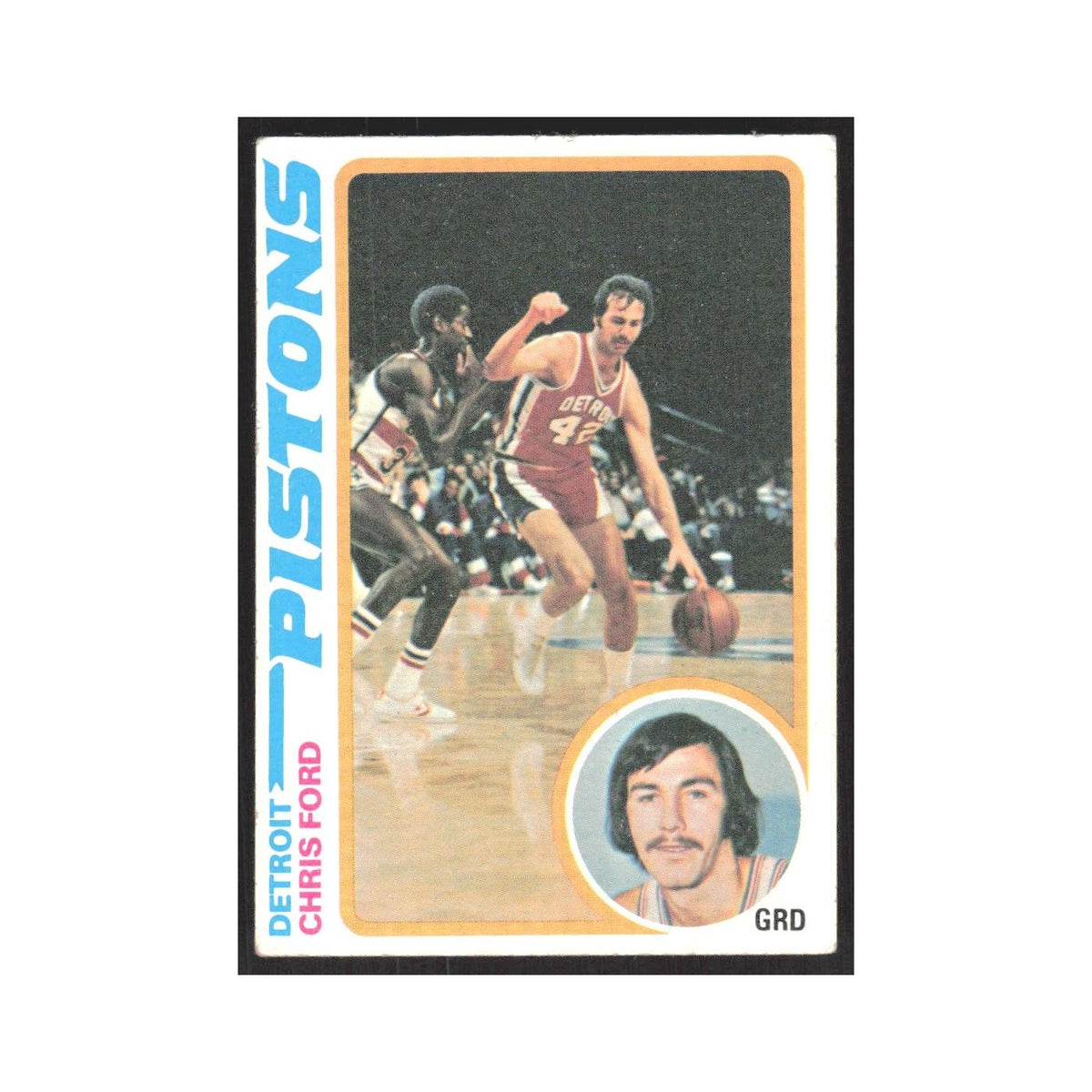 1978 Topps Chris Ford Pistons #15