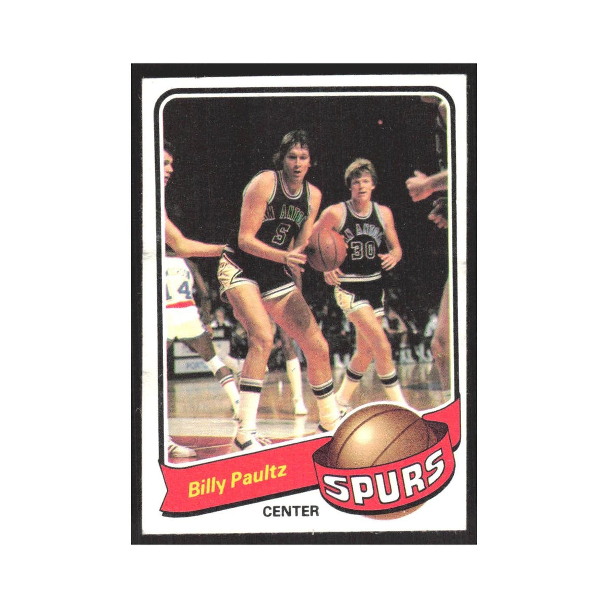 1979 Topps Billy Paultz Spurs #22