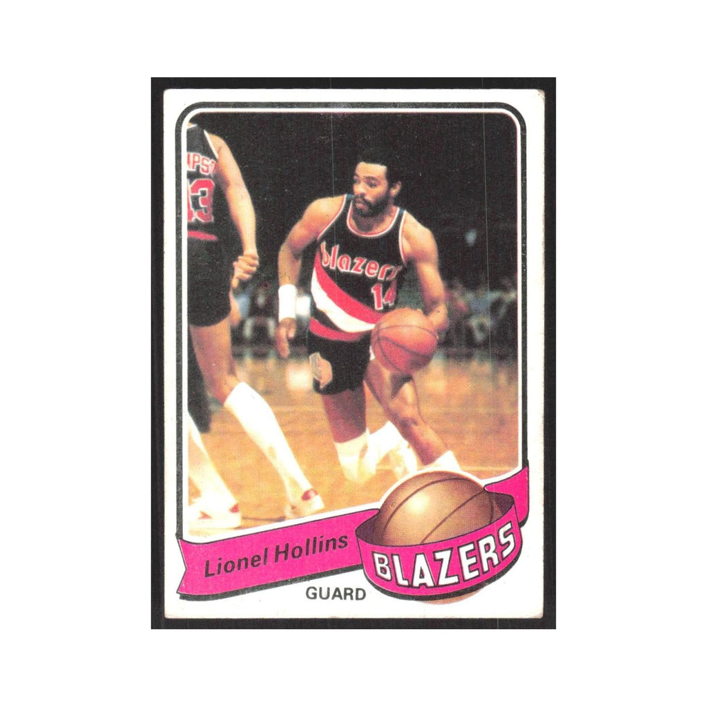 1979 Topps Lionel Hollins Blazers #129