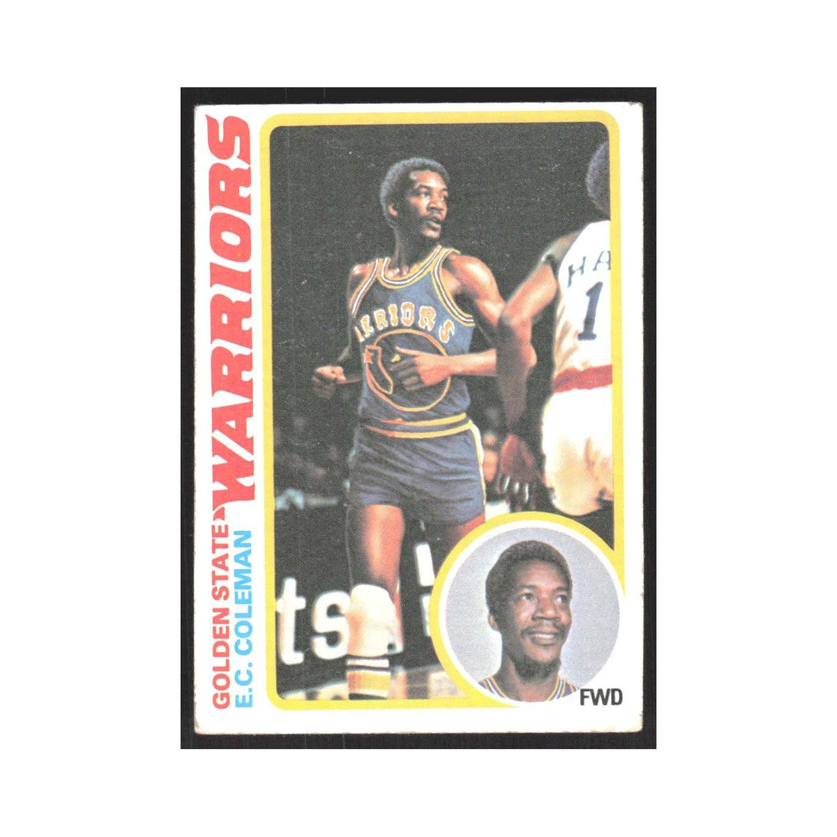 1978 Topps E.C. Coleman Golden State Warriors #12