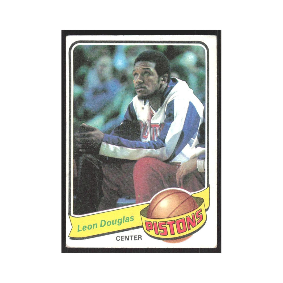 1979 Topps Leon Douglas Pistons #126