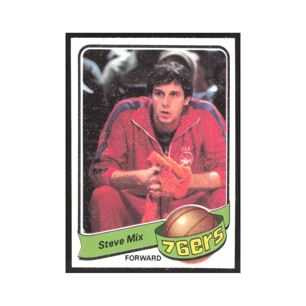 1979 Topps Steve Mix 76ers #115