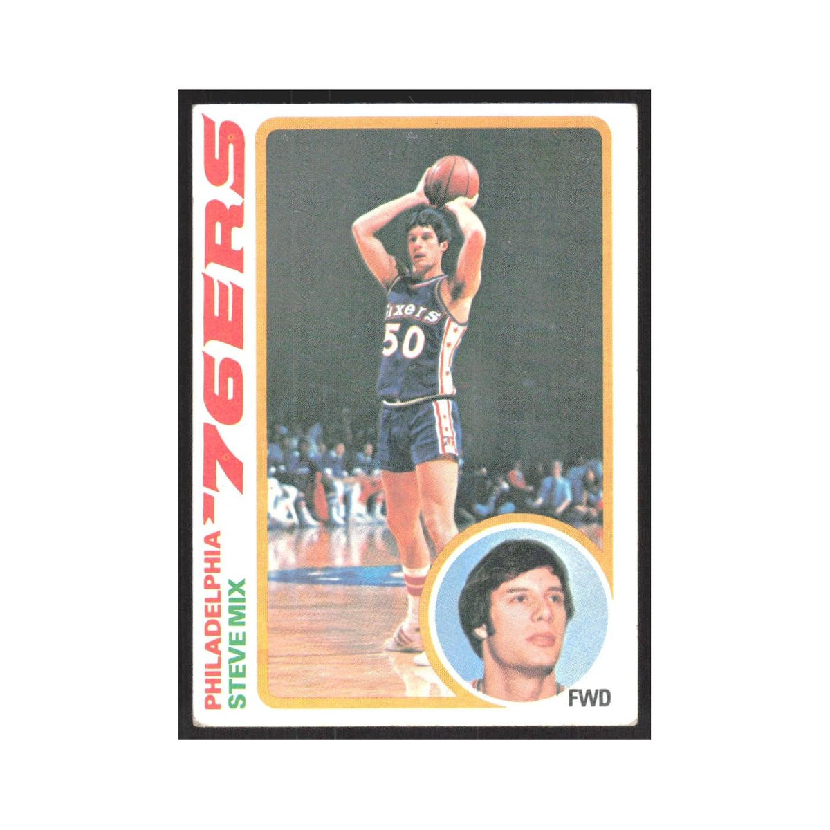 1978 Topps Steve Mix 76ers #18