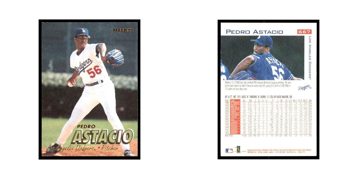 1997 Fleer Pedro Astacio Baseball Cards #667
