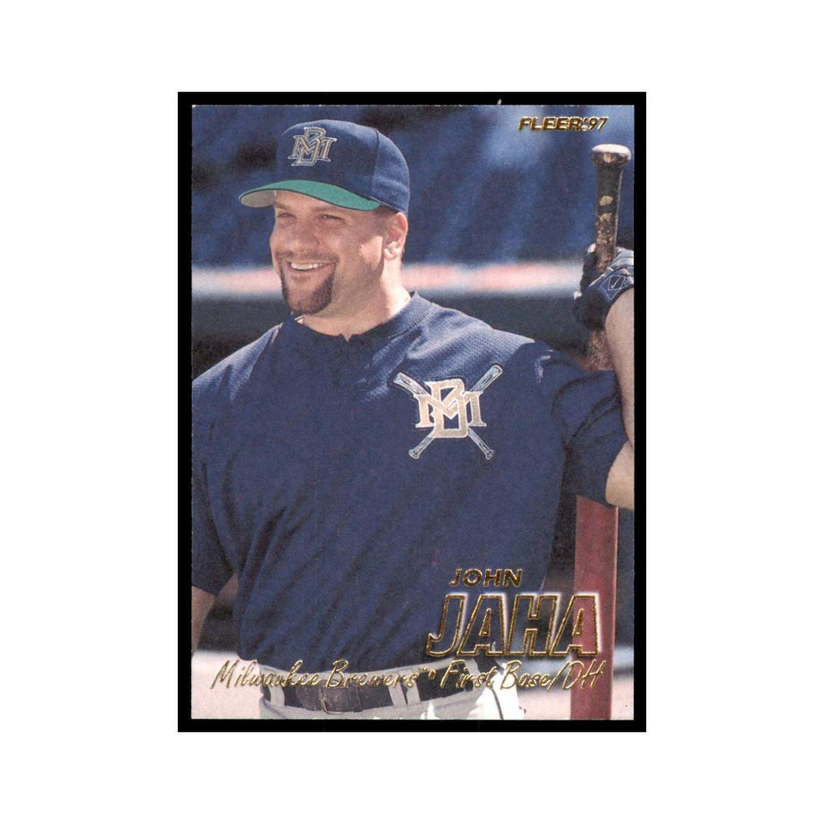 1997 Fleer John Jaha Baseball Cards #129