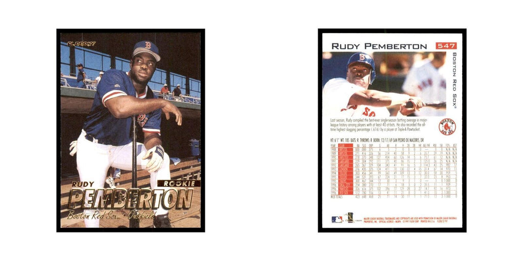 1997 Fleer Rudy Pemberton Baseball Cards #547