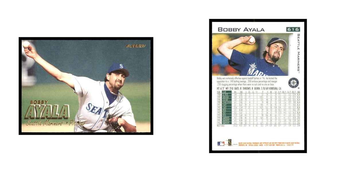 1997 Fleer Bobby Ayala Baseball Cards #616