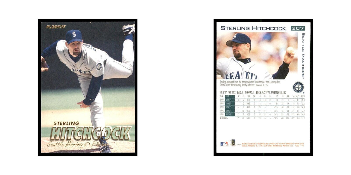 1997 Fleer Sterling Hitchcock Baseball Cards #207