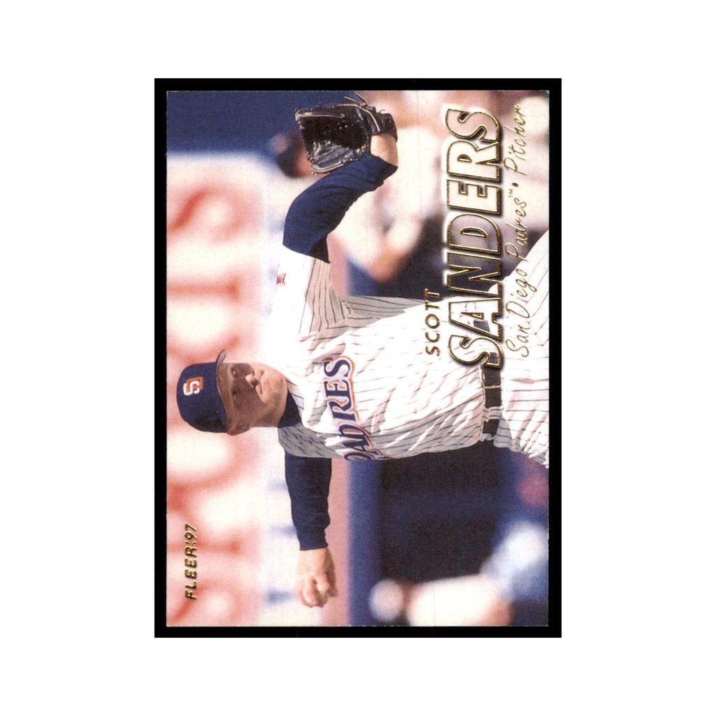 1997 Fleer Scott Sanders Baseball Cards #469