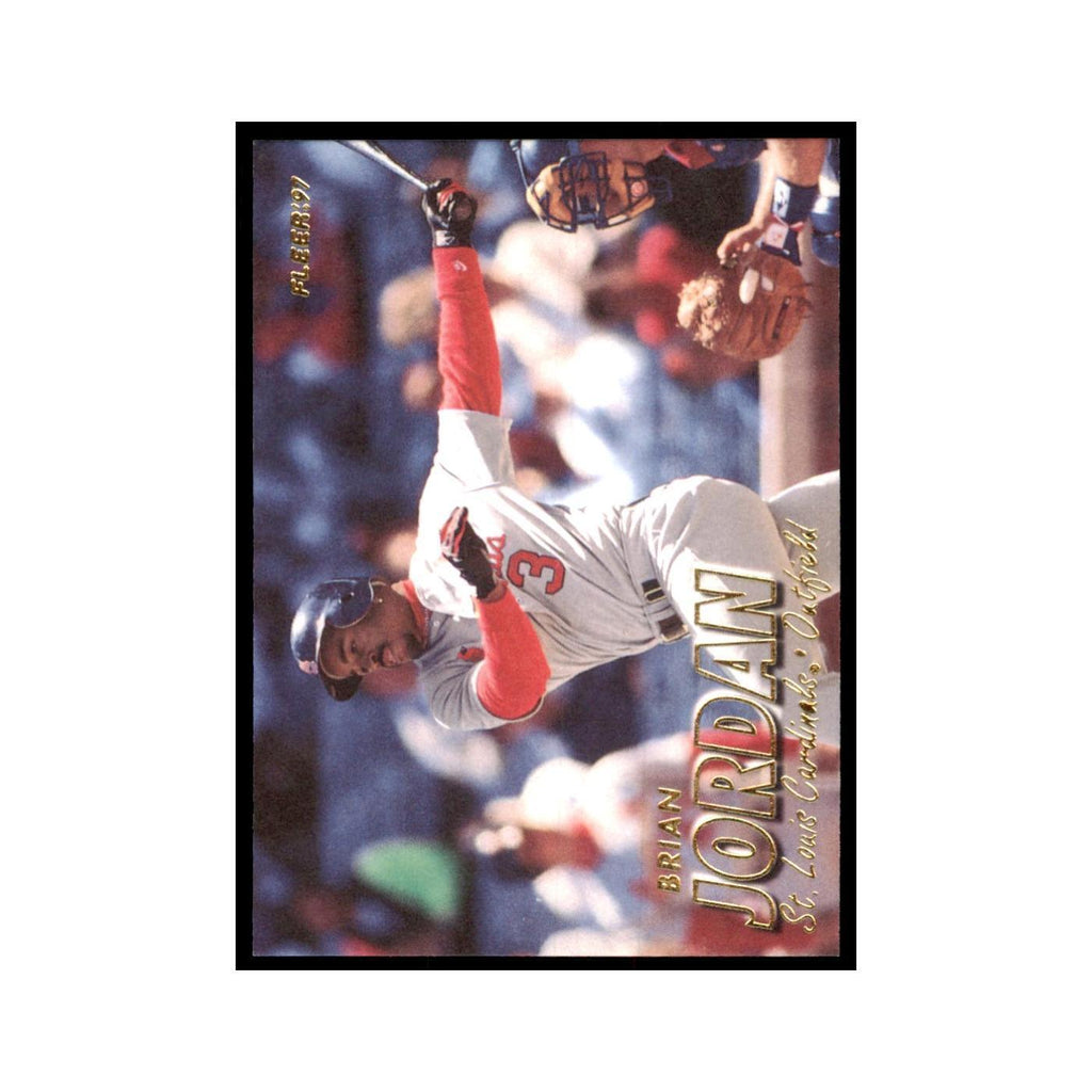 1997 Fleer Brian Jordan Baseball Cards #445