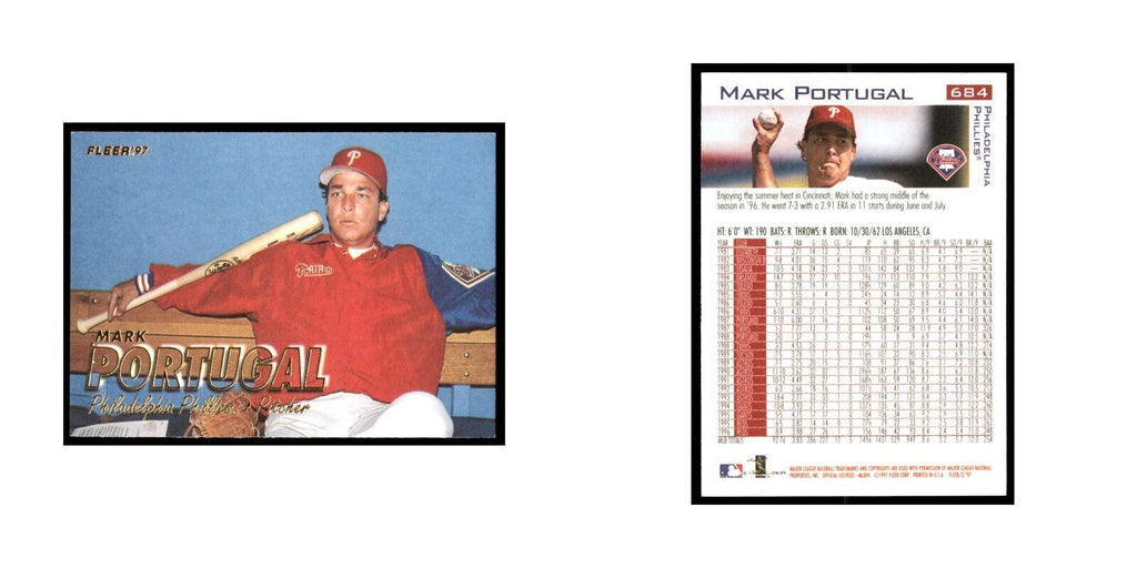 1997 Fleer Mark Portugal Baseball Cards #684