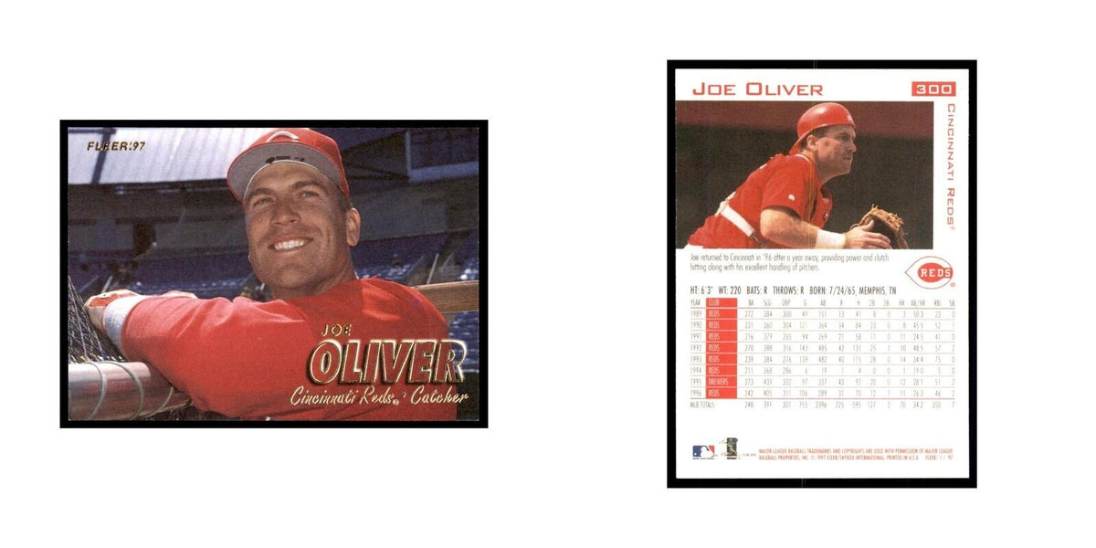 1997 Fleer Joe Oliver Baseball Cards #300