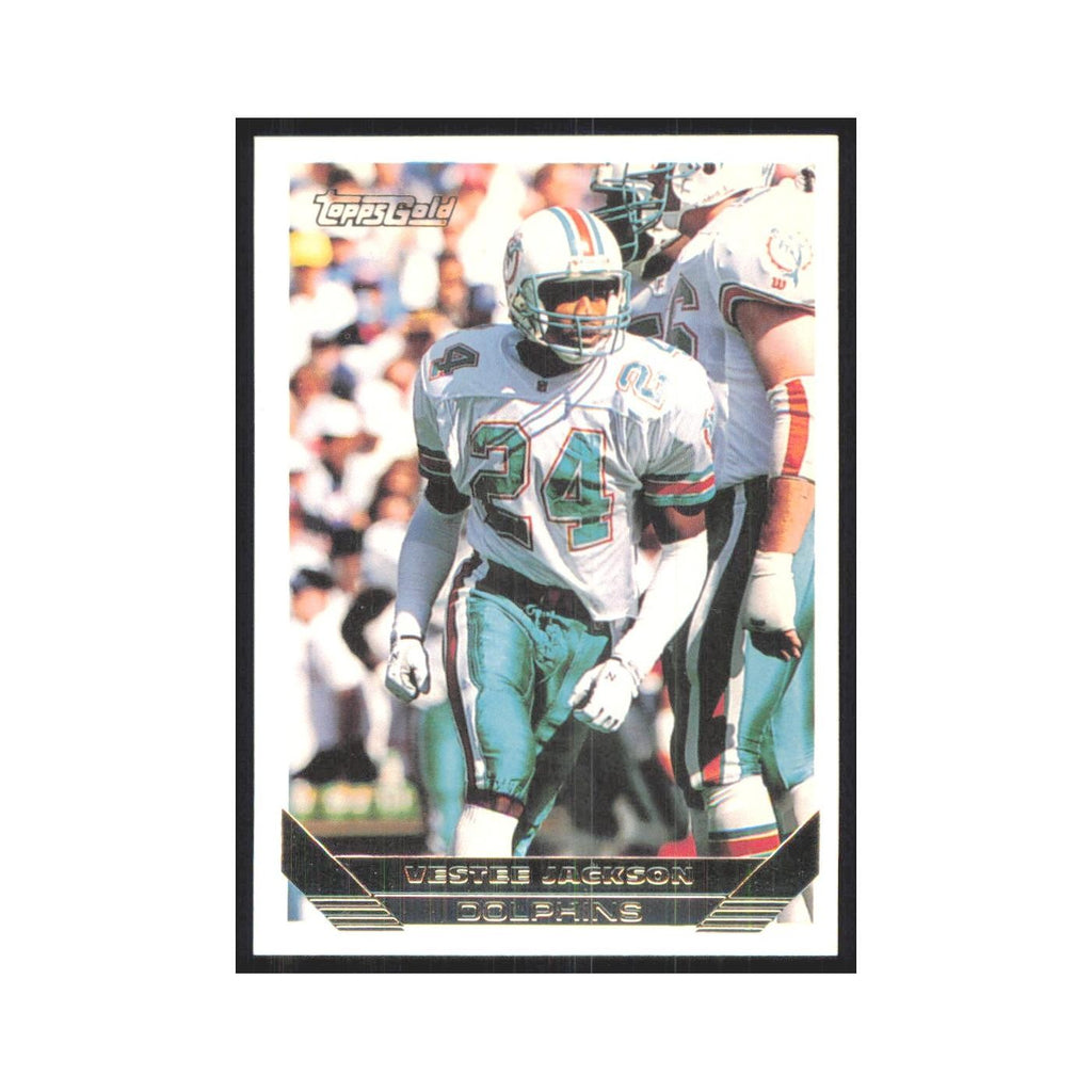 1993 Topps Gold Vestee Jackson Dolphins #364