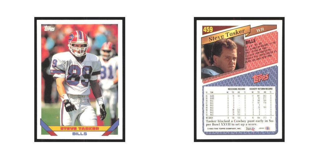 1993 Topps Steve Tasker Bills #459