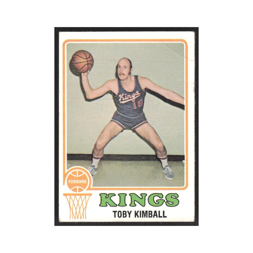 1973 Topps Toby Kimball KC-Omaha Kings #37