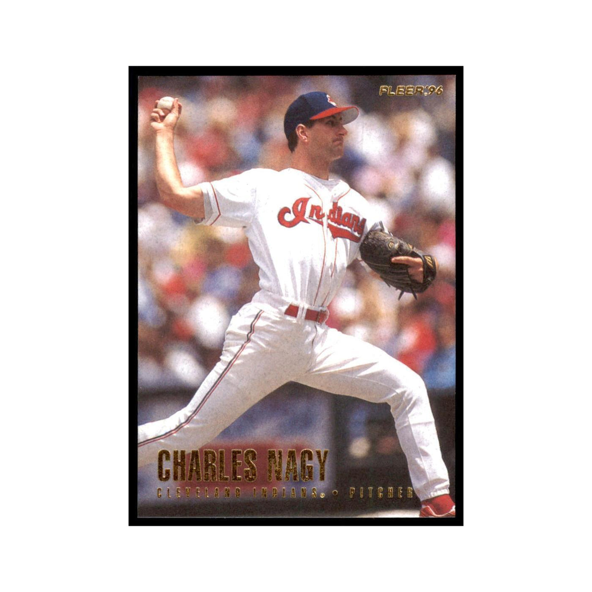 1996 Fleer Charles Nagy Baseball Cards #93
