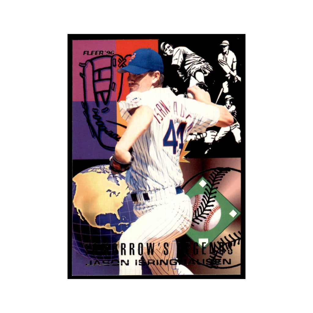 1996 Fleer Jason Isringhausen Baseball Cards #4