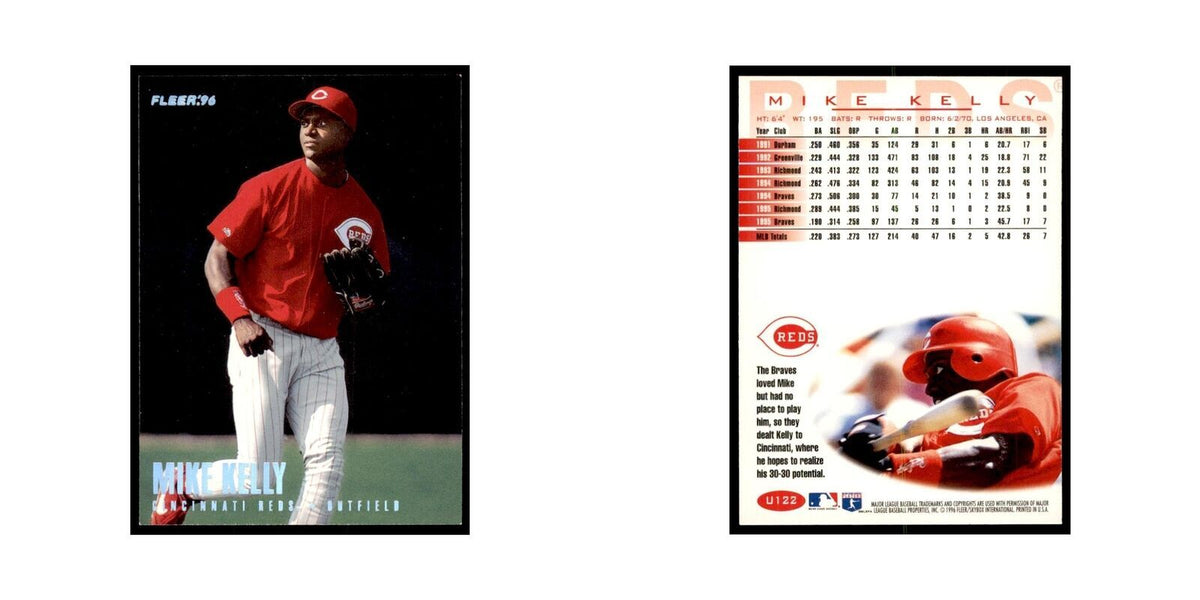 1996 Fleer Mike Kelly Baseball Cards #U122